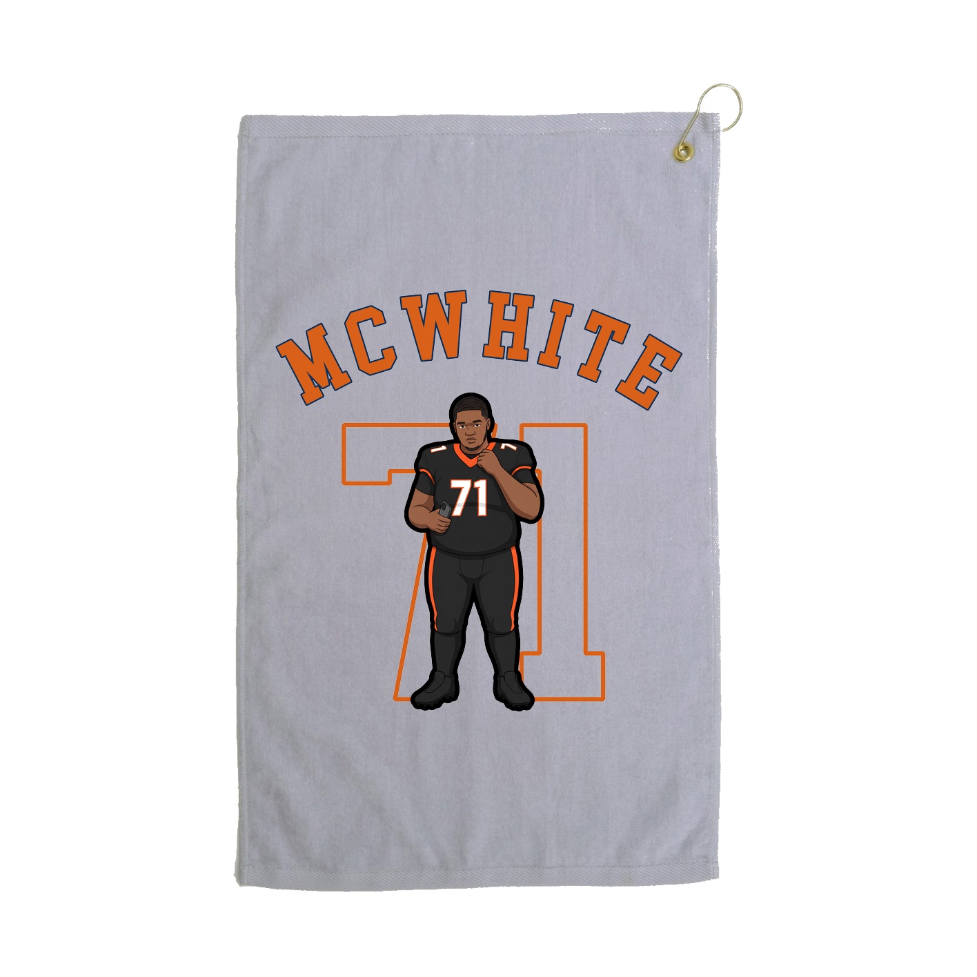 Golf Towel — Shirsey Arch in Grey