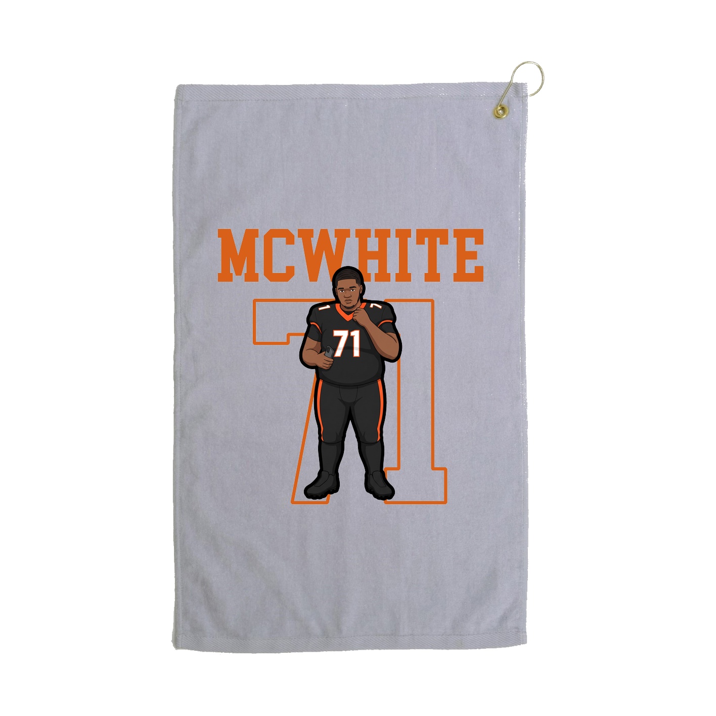 Golf Towel — Shirsey in Grey