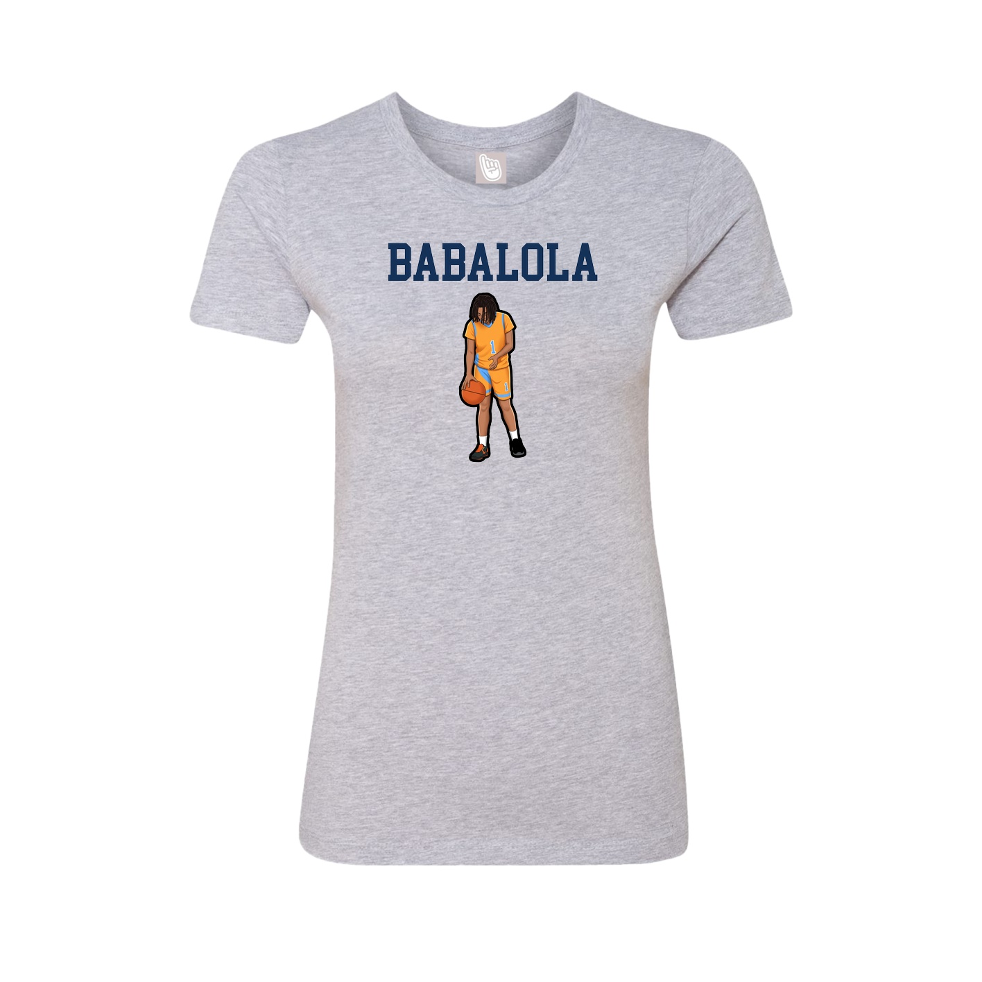 Fitted Women's Tee — Shirsey in Grey