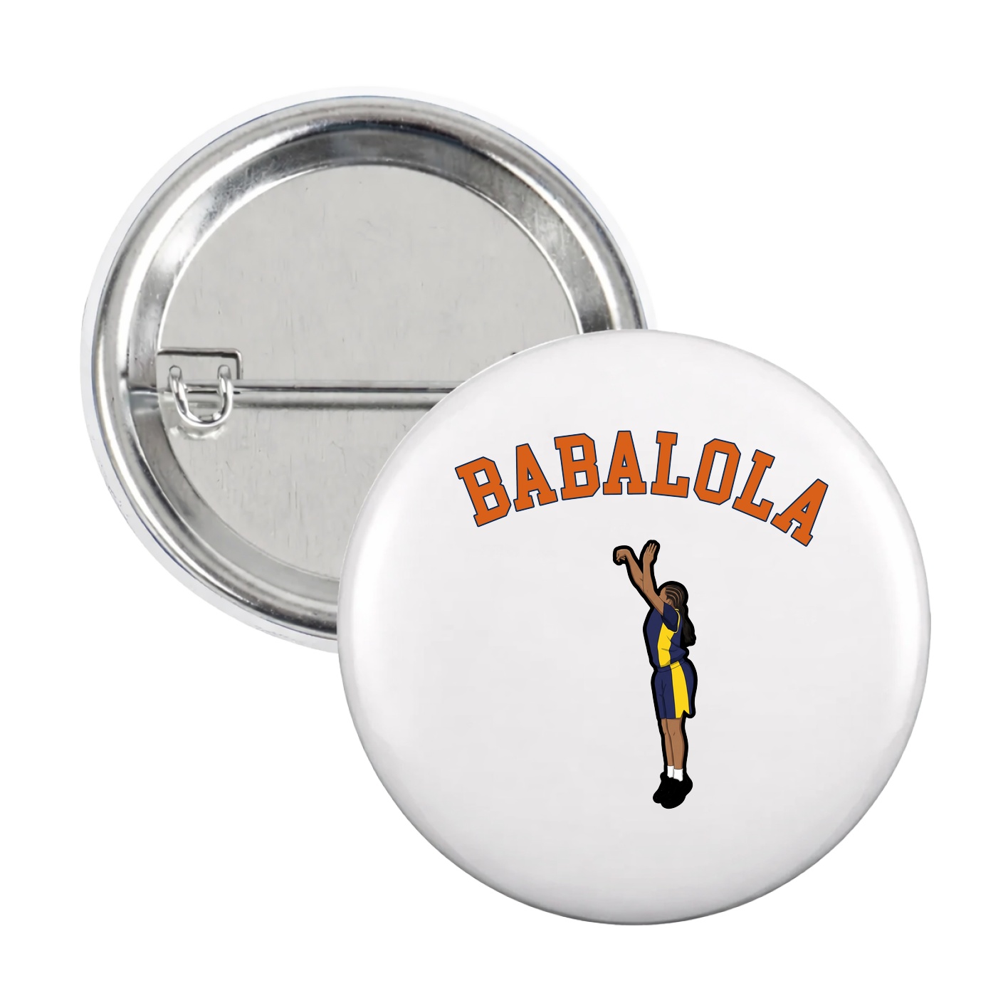 Game Day Button — Shirsey Arch in White