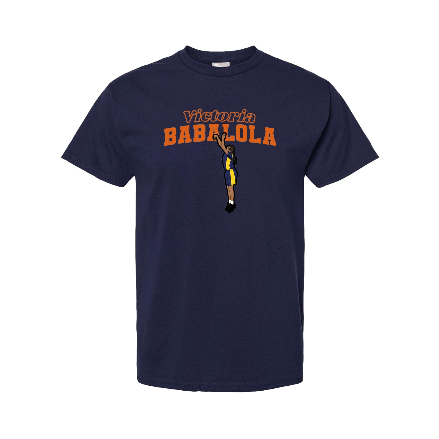 Youth Tee — Name Arch in Navy