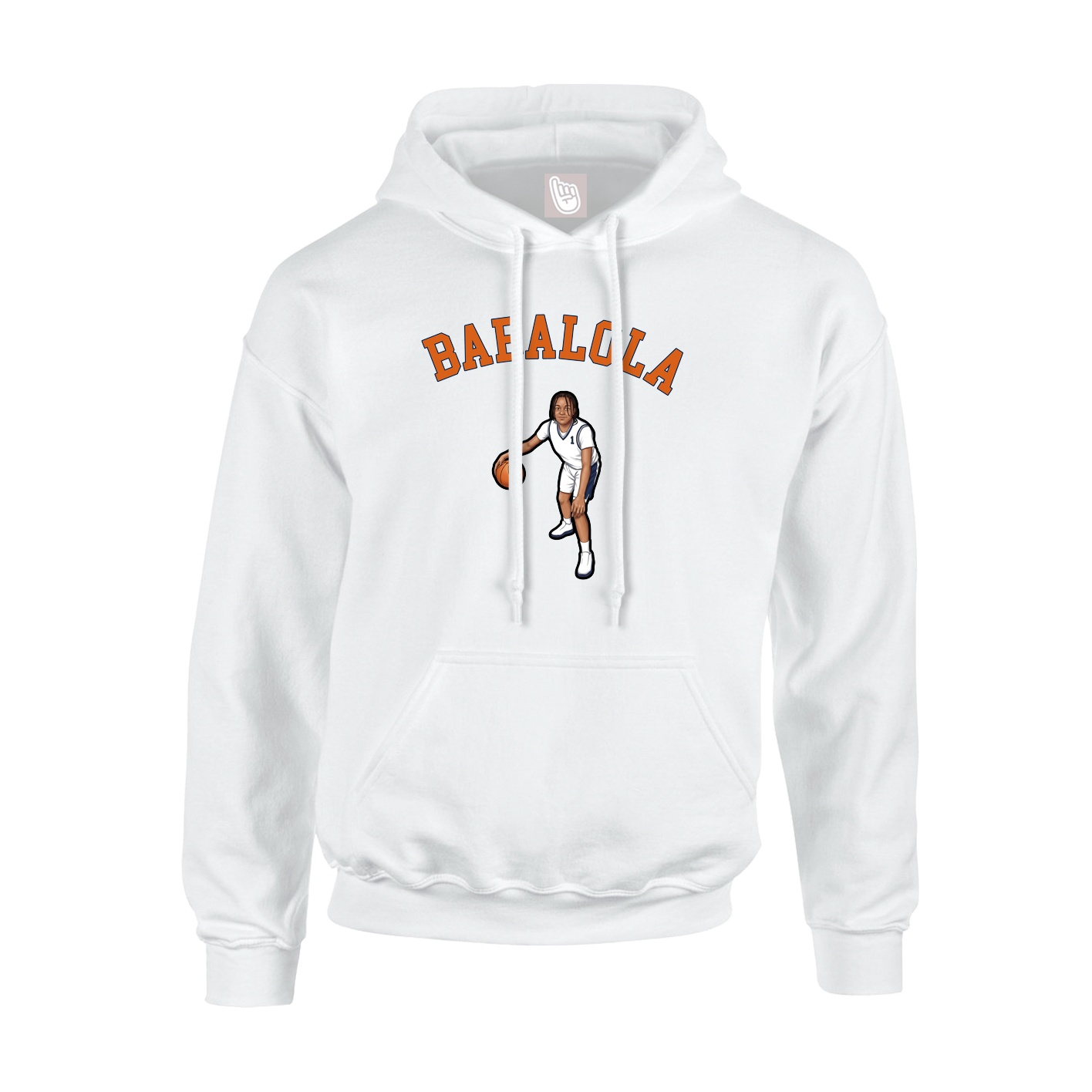 Hoodie — Shirsey Arch in White