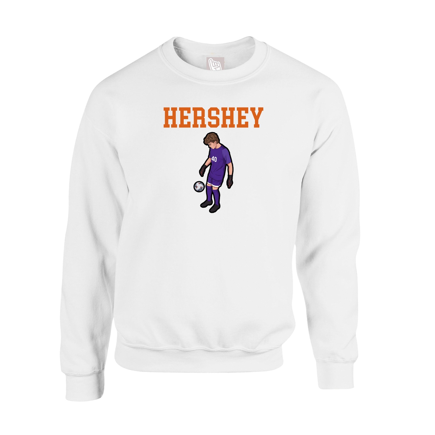 Fleece Crew — Shirsey in White