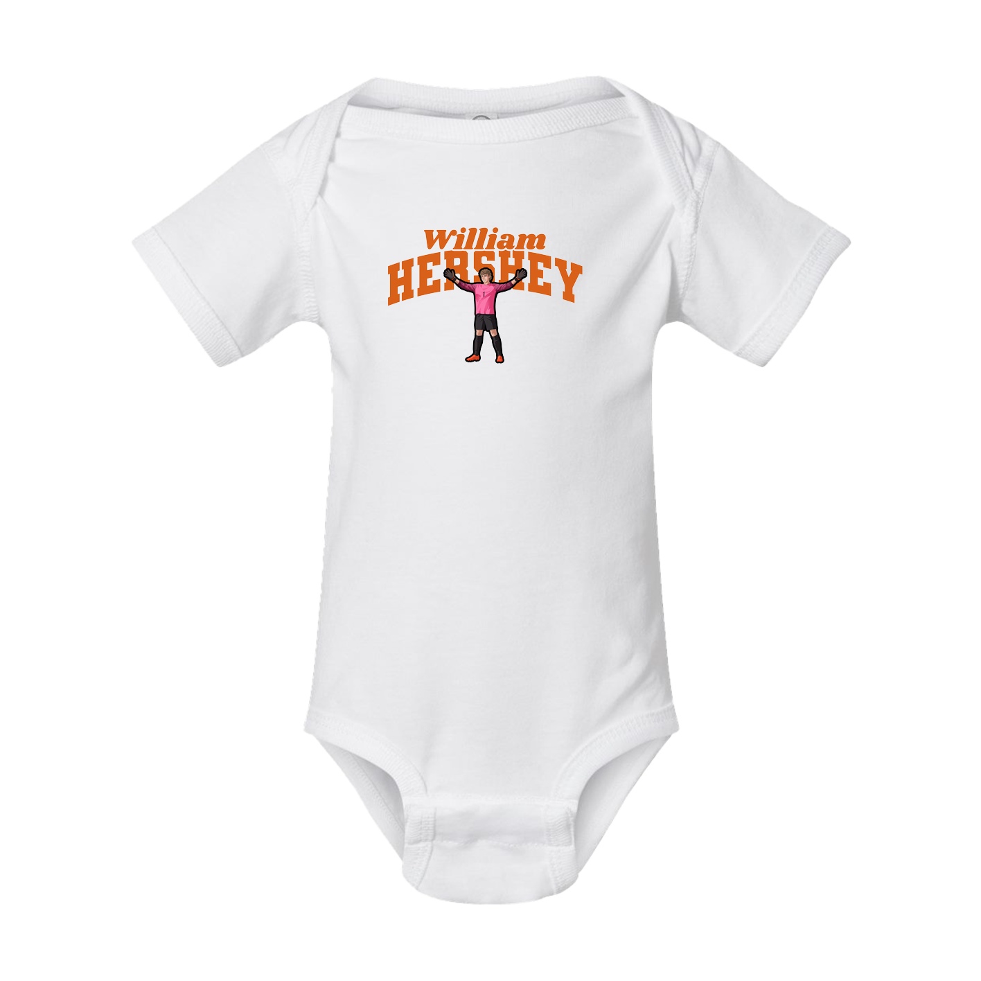 Baby Onesie — Signature Arch in White