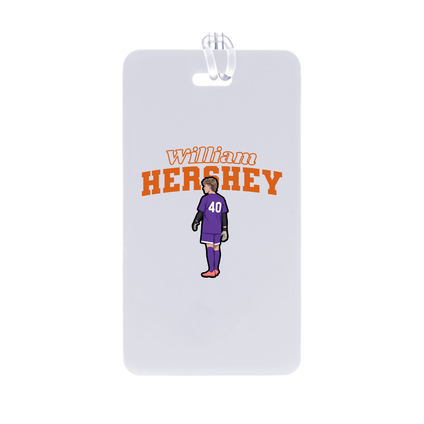 Bag Tag — Name Arch in Classic