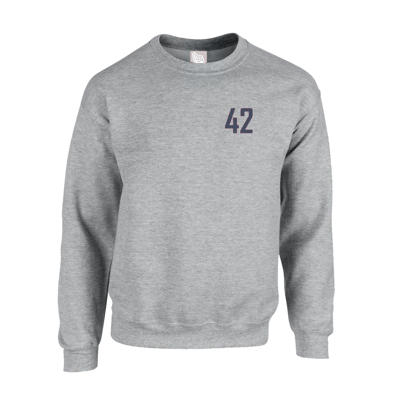 Fleece Crew — Front Shirsy in Grey