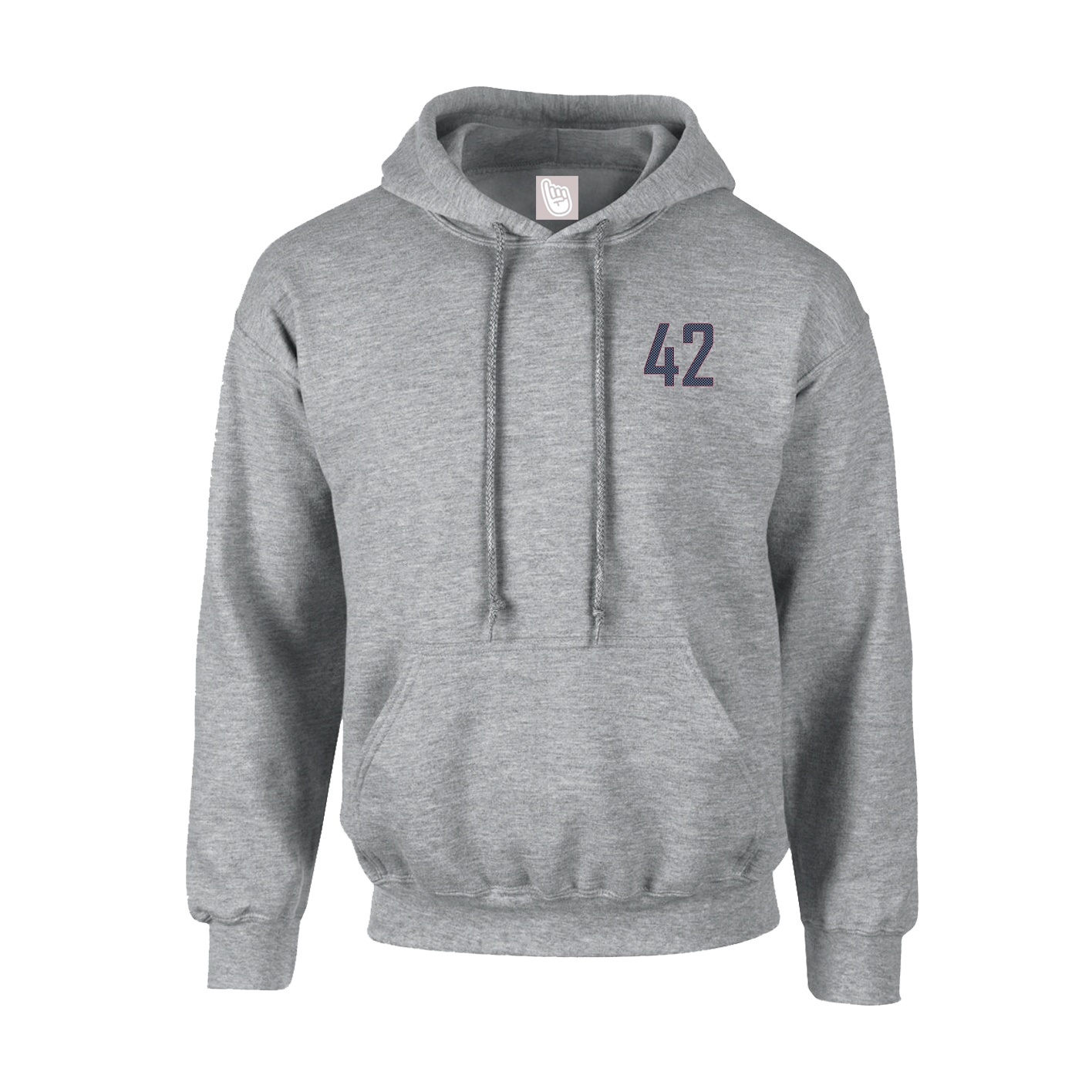 Youth Hoodie — Front Shirsy in Grey