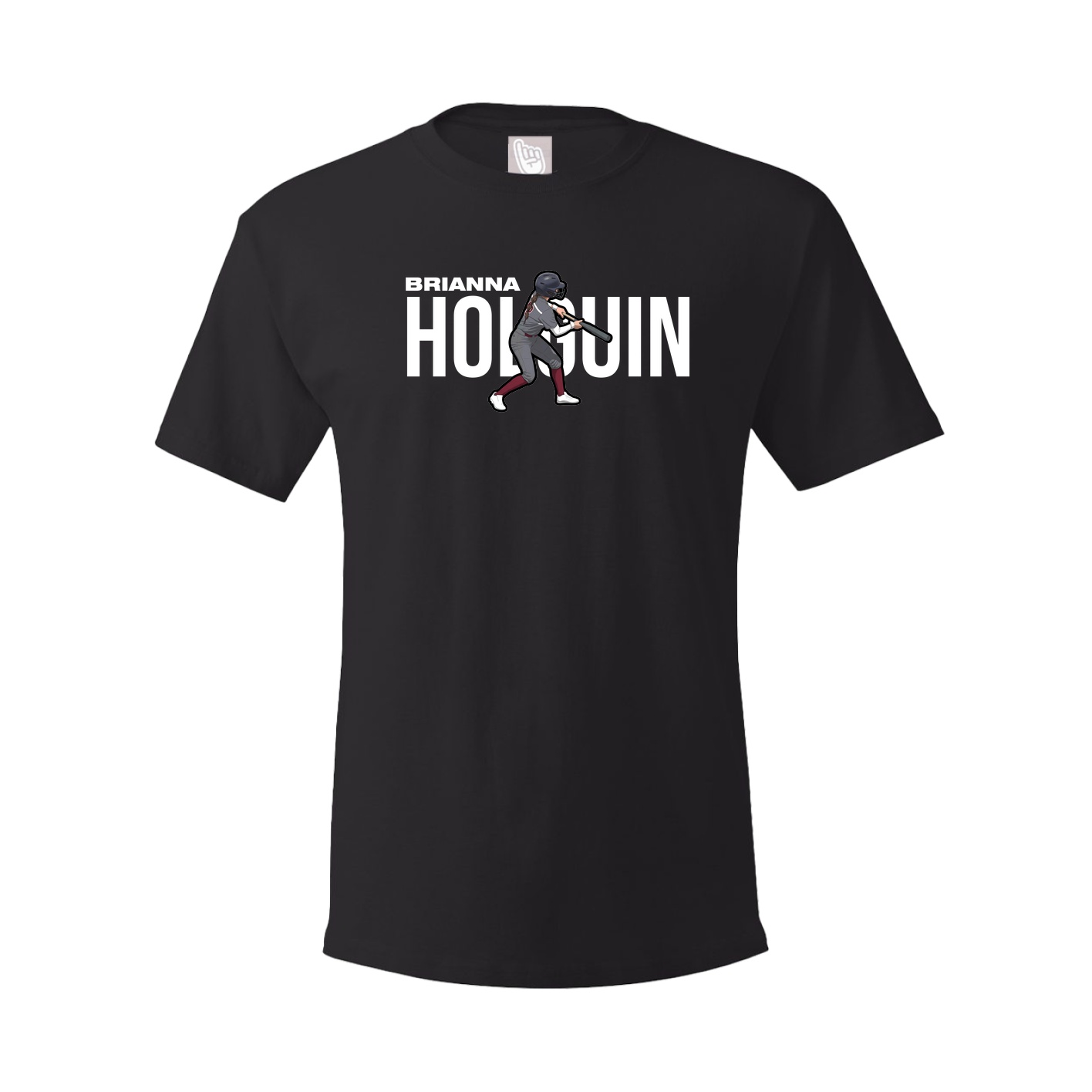 Youth Tee — Player Name in Black