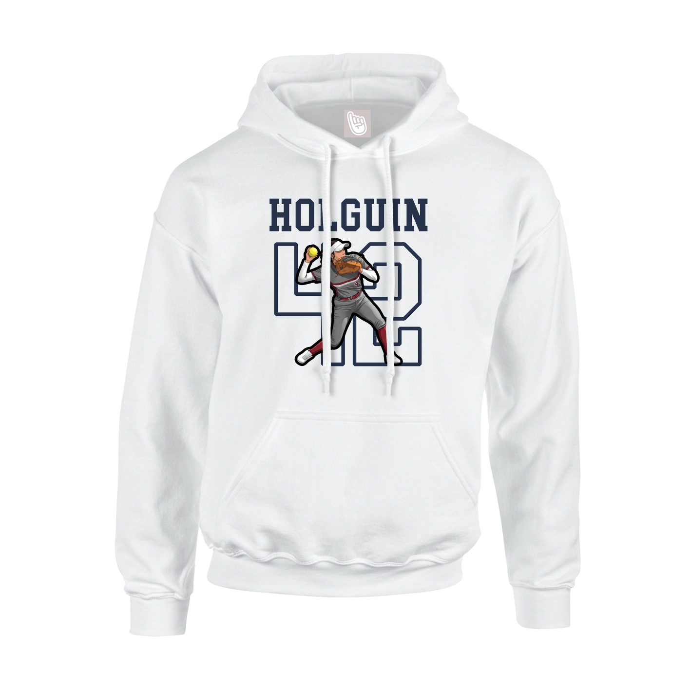 Youth Hoodie — Shirsey in White