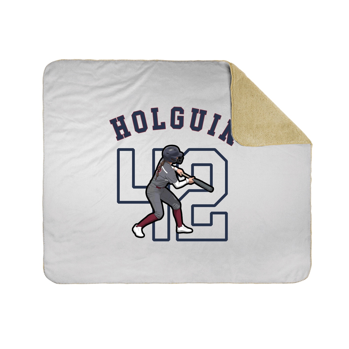 Throw Blanket — Shirsey Arch in White