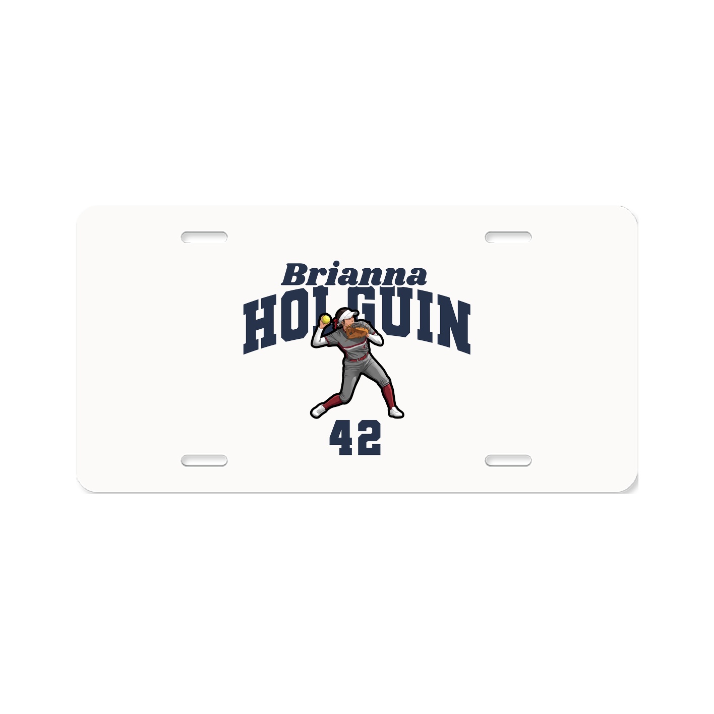 License Plate — Signature Arch in Classic