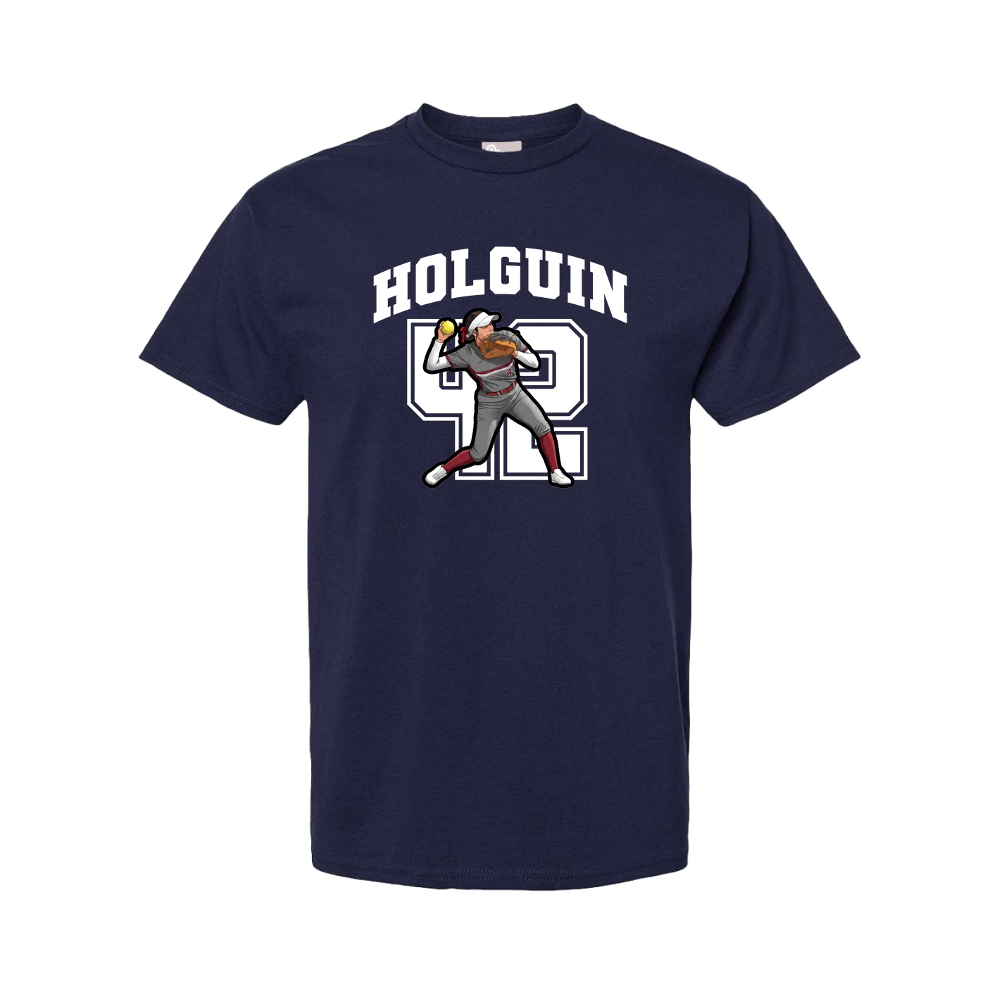 Tee — Number in Navy