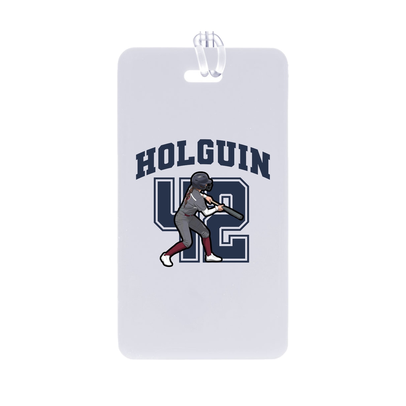 Bag Tag — Number in Classic