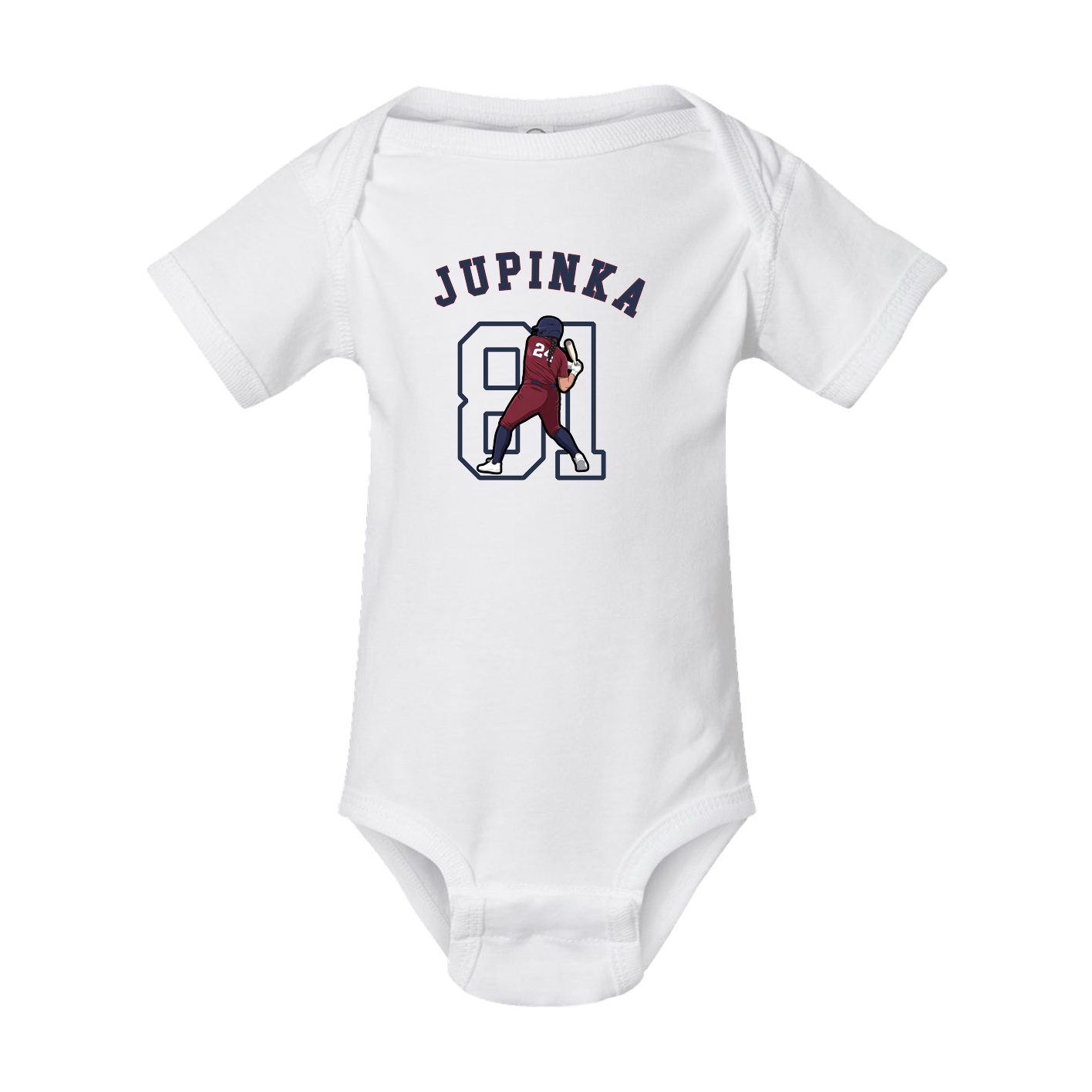 Baby Onesie — Shirsey Arch in White