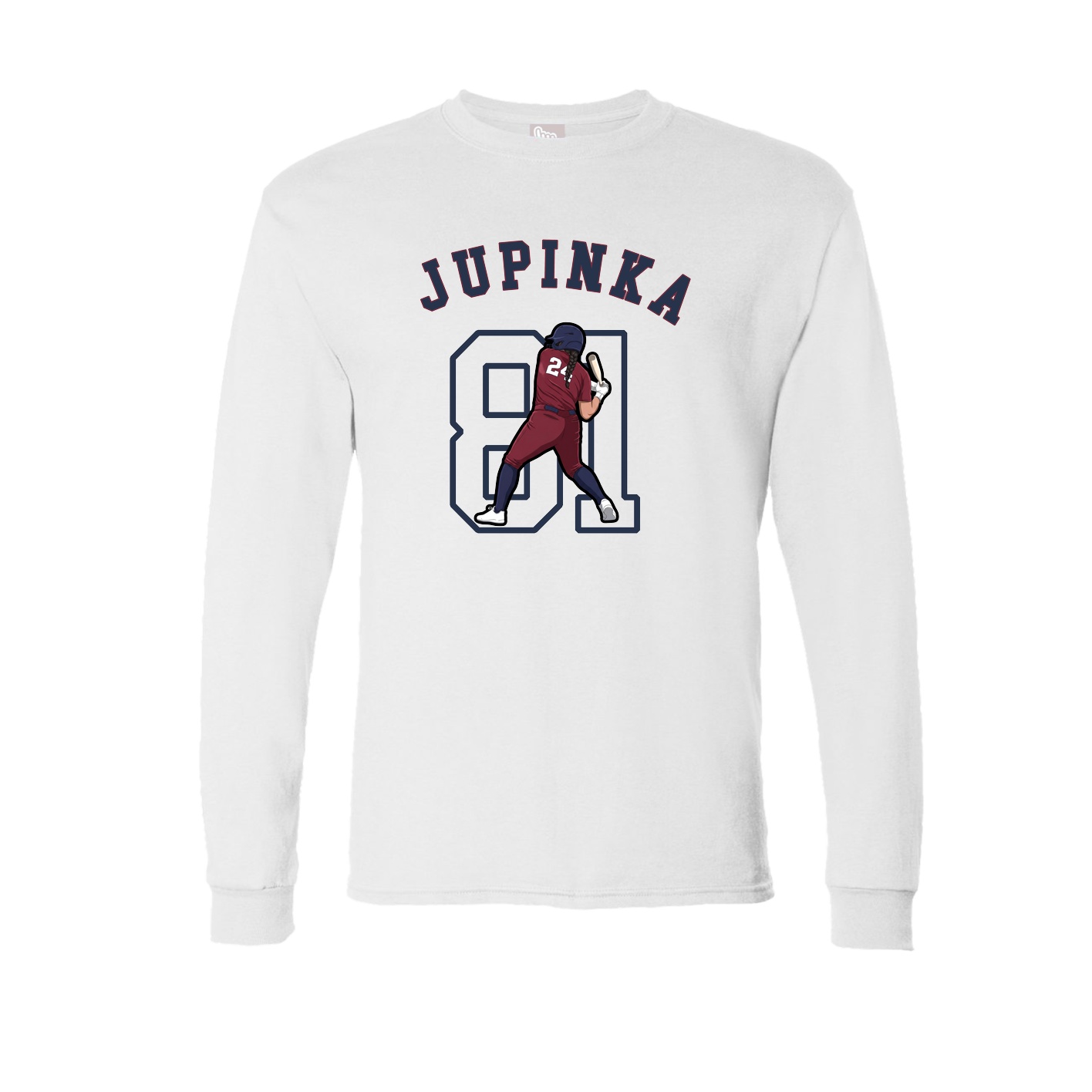 Long Sleeve Tee — Shirsey Arch in White