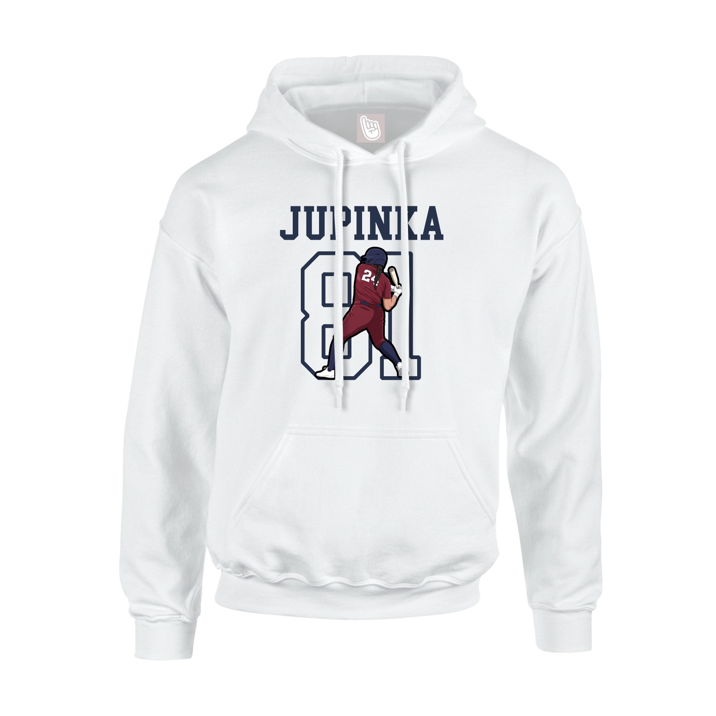 Hoodie — Shirsey in White