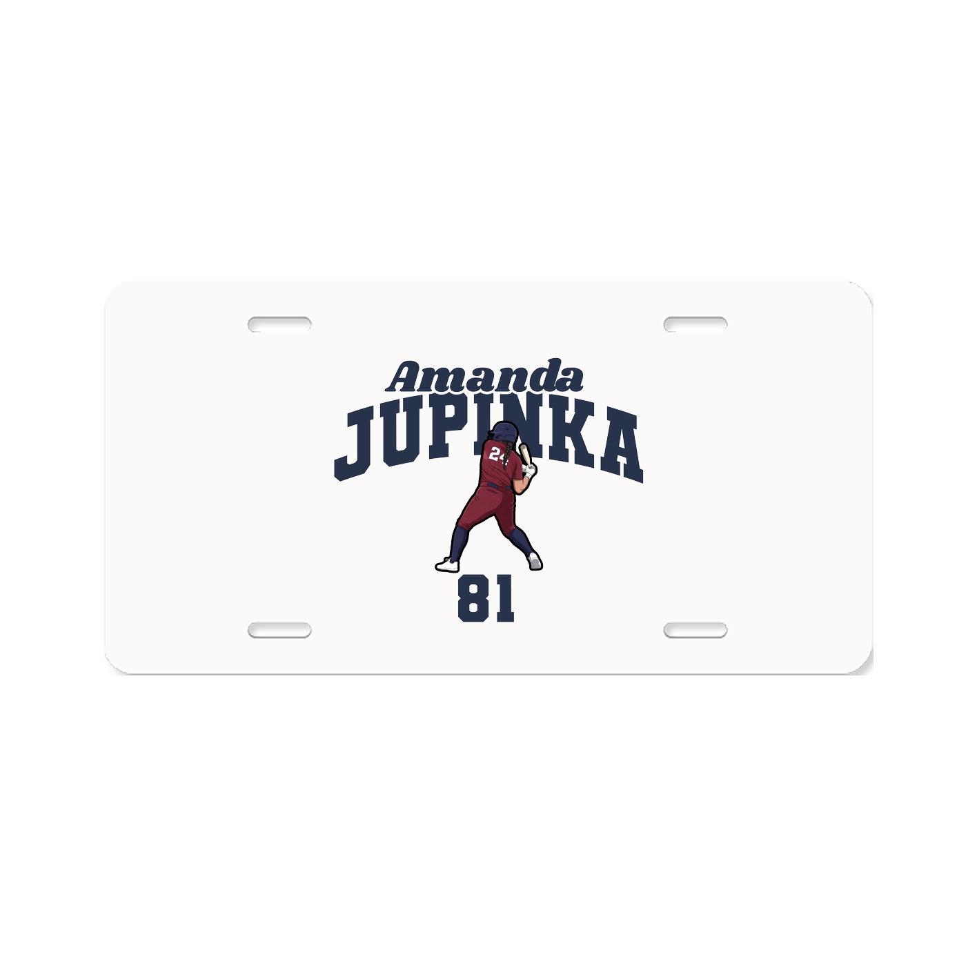 License Plate — Signature Arch in Classic