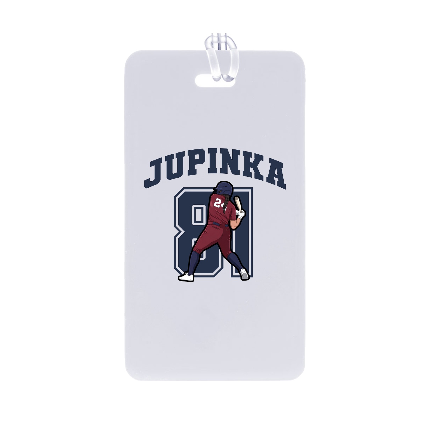 Bag Tag — Number in Classic
