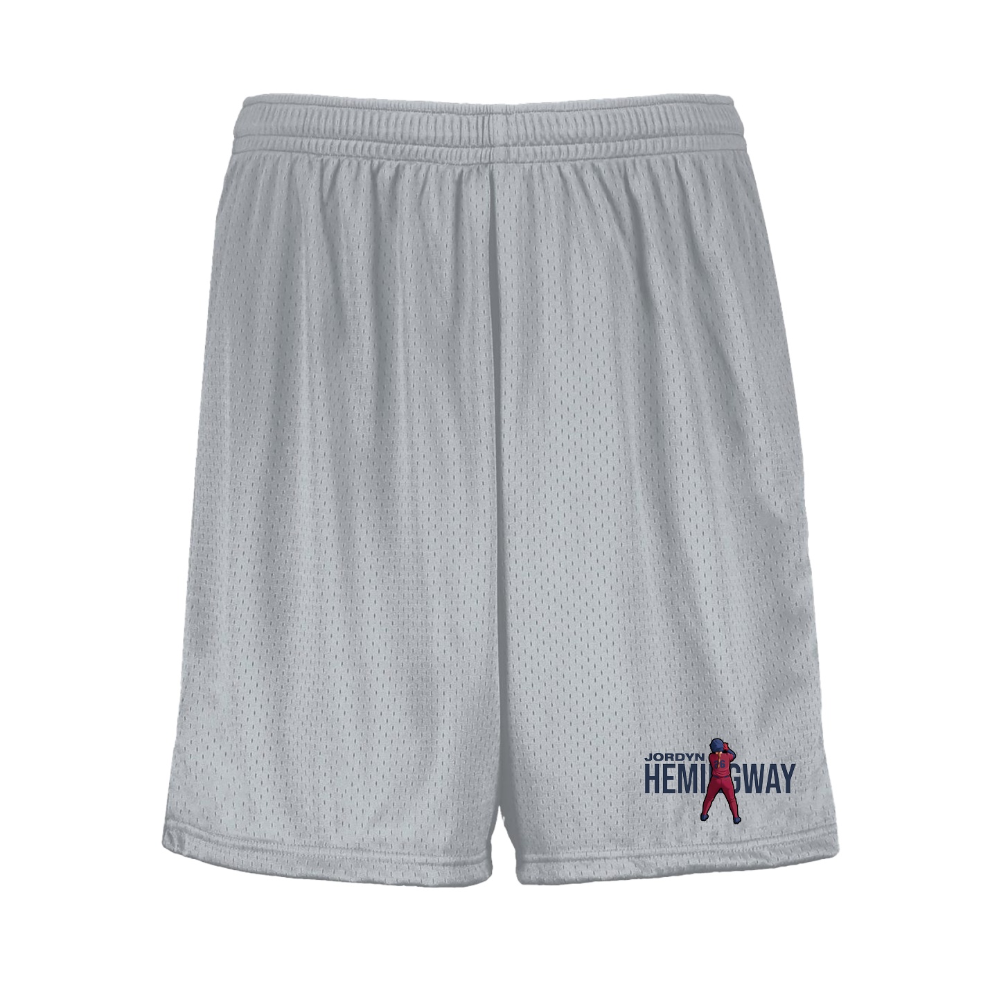 Shorts — Player Name in Silver