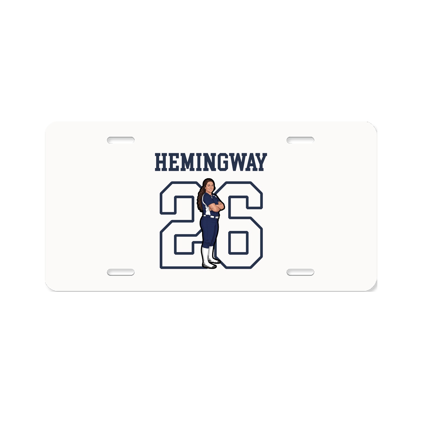License Plate — Shirsey in Classic