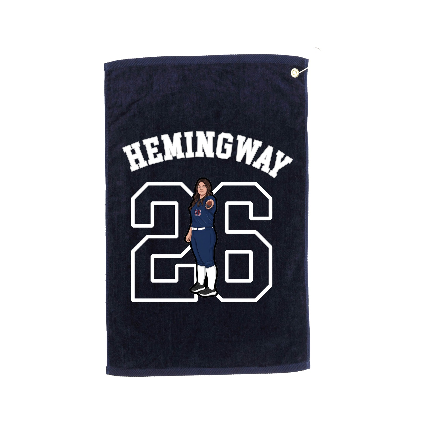 Golf Towel — Shirsey Arch in Navy