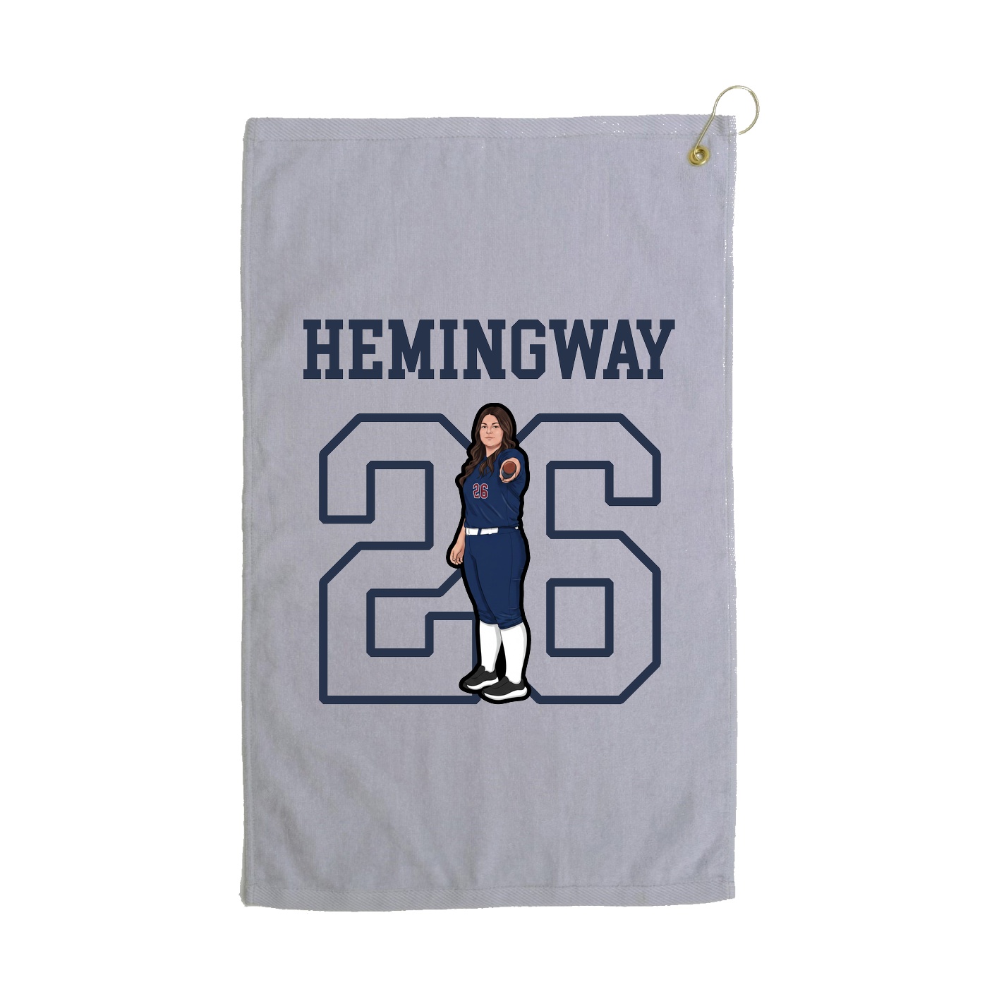 Golf Towel — Shirsey in Grey