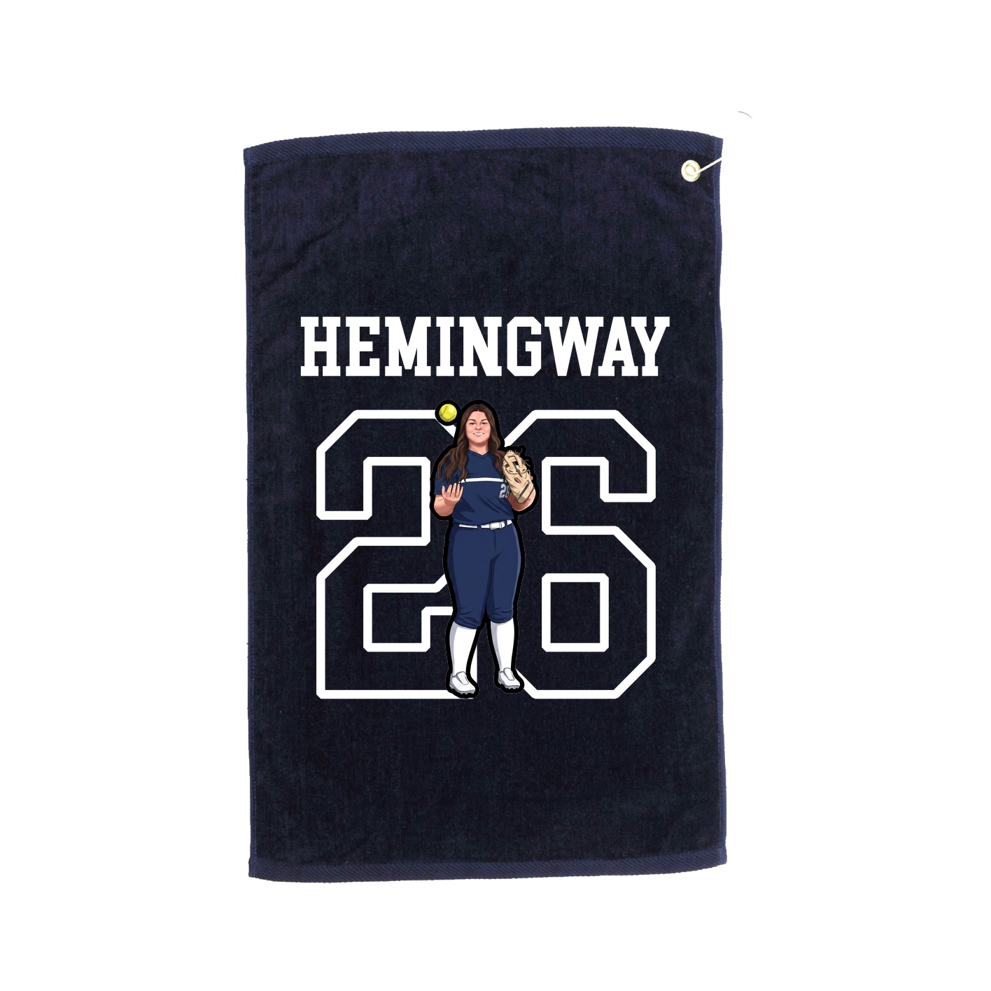 Golf Towel — Shirsey in Navy