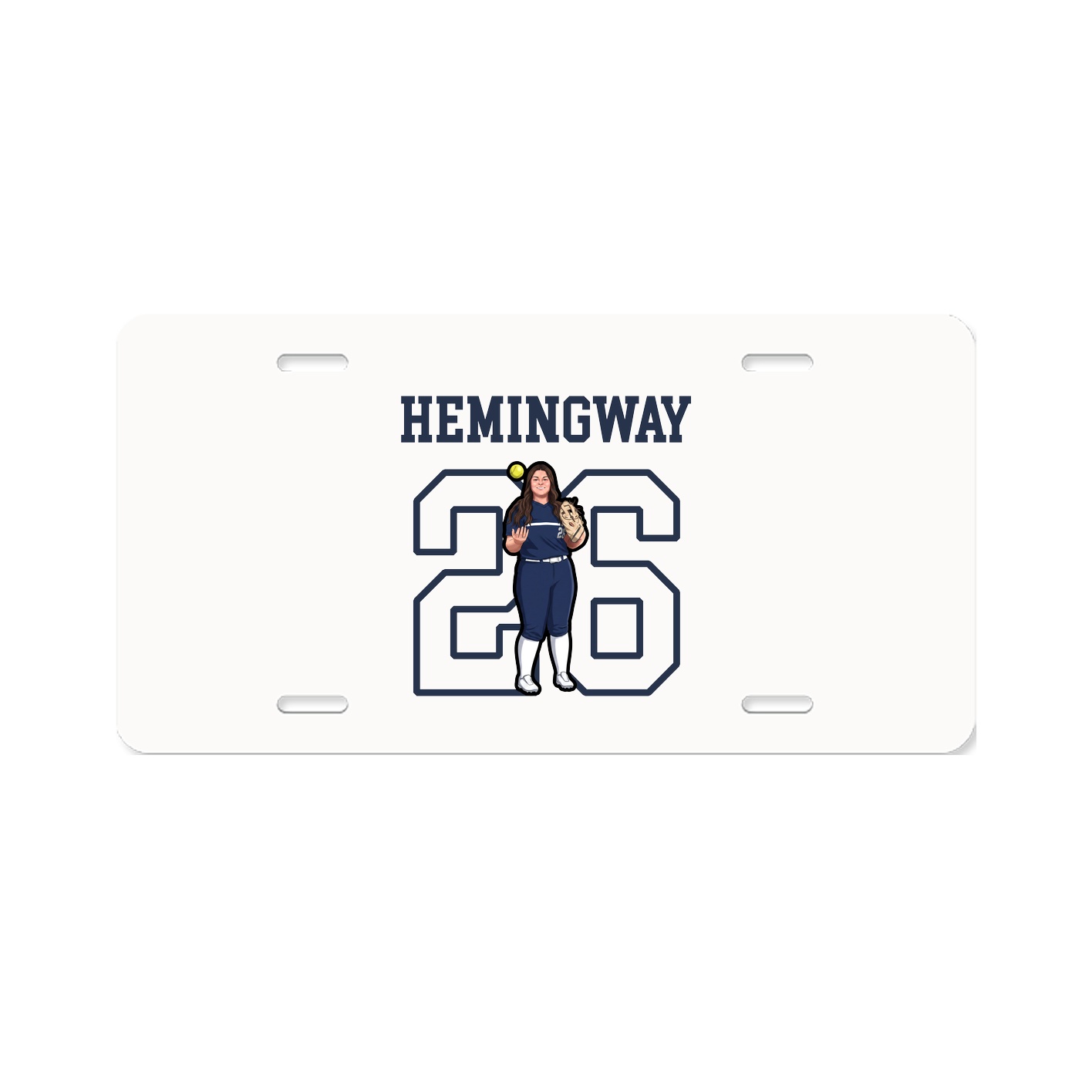 License Plate — Shirsey in Classic