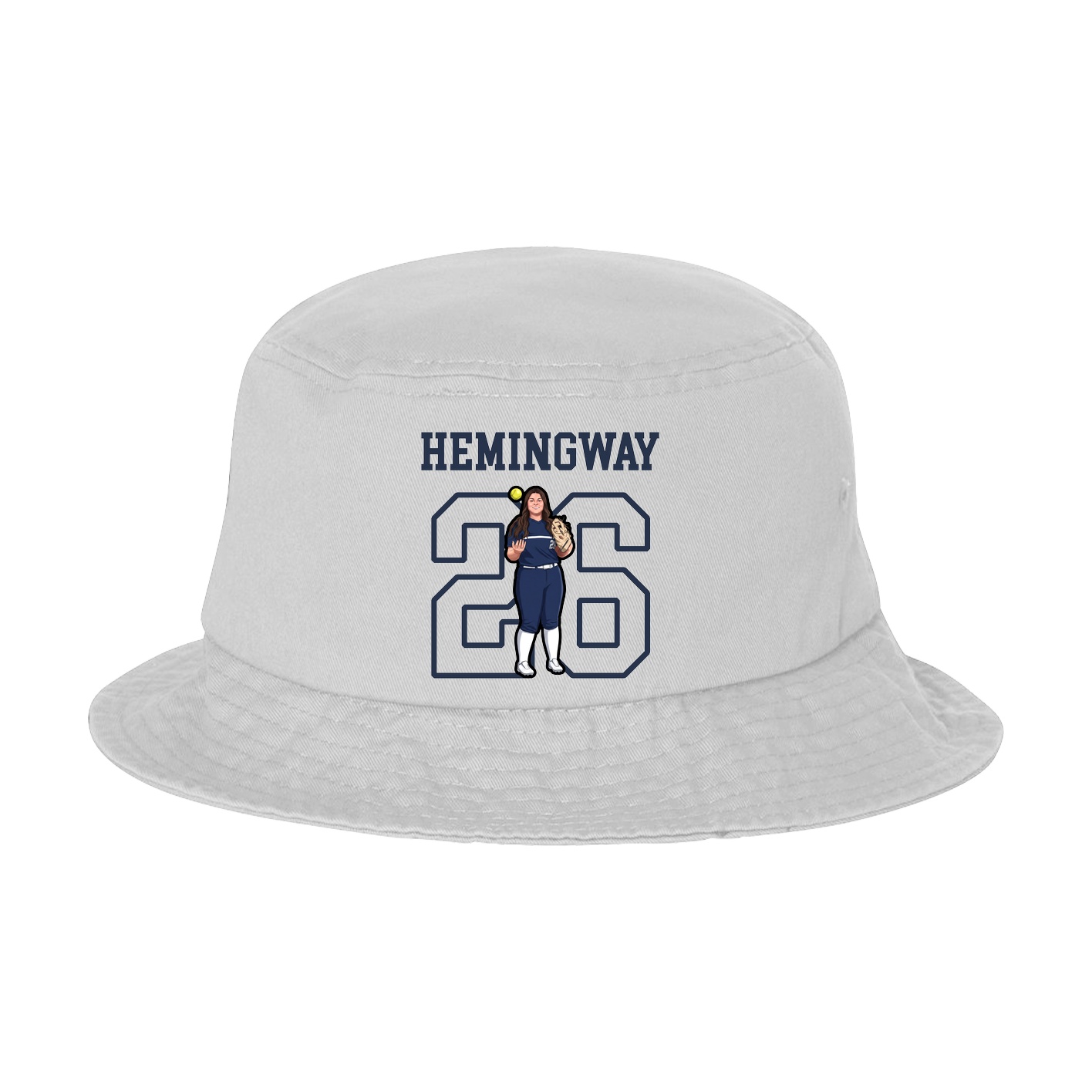 Bucket Cap — Shirsey in White