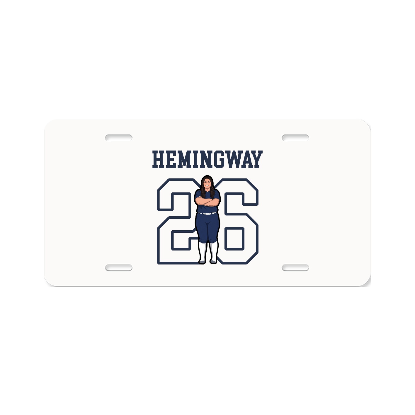 License Plate — Shirsey in Classic