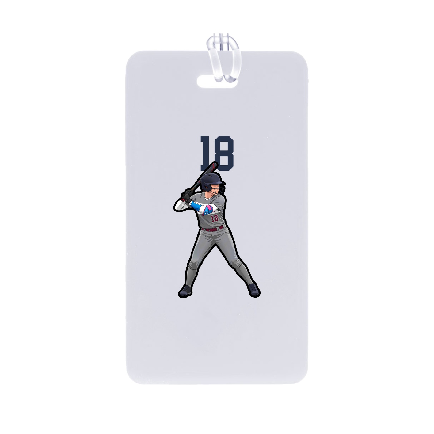 Bag Tag — Number Top in Classic