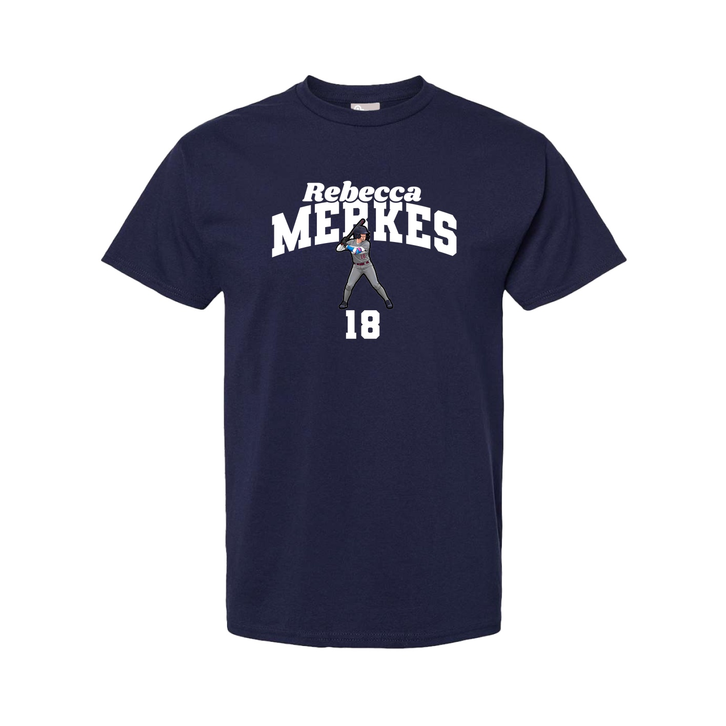 Youth Tee — Signature Arch in Navy