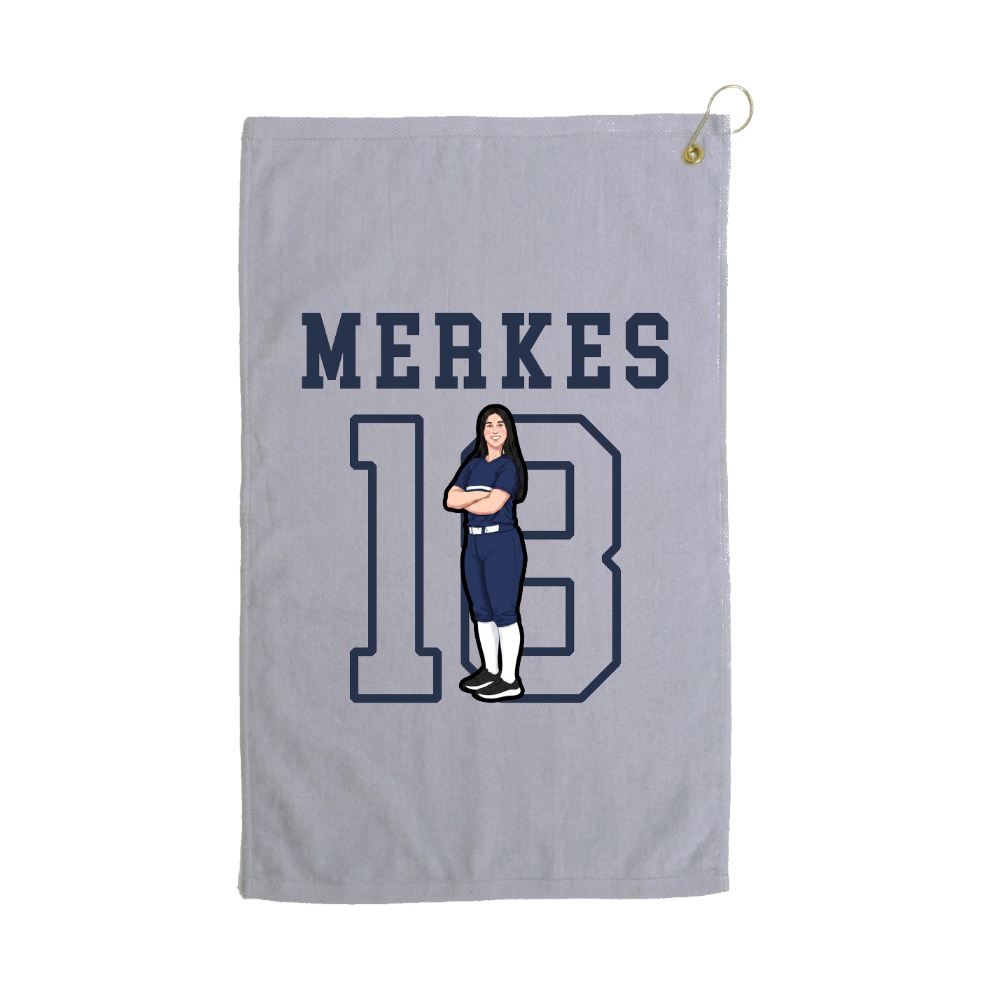 Golf Towel — Shirsey in Grey