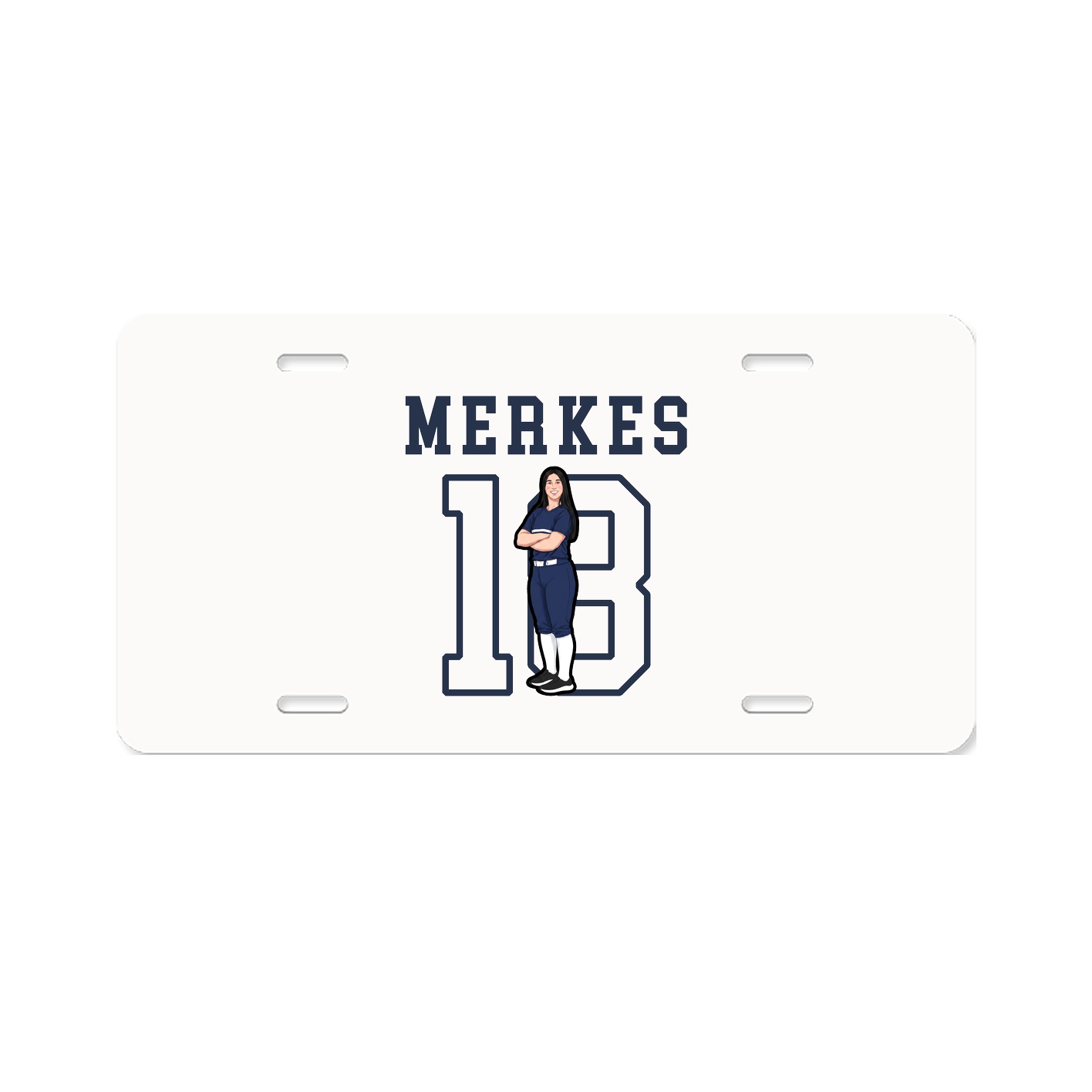 License Plate — Shirsey in Classic