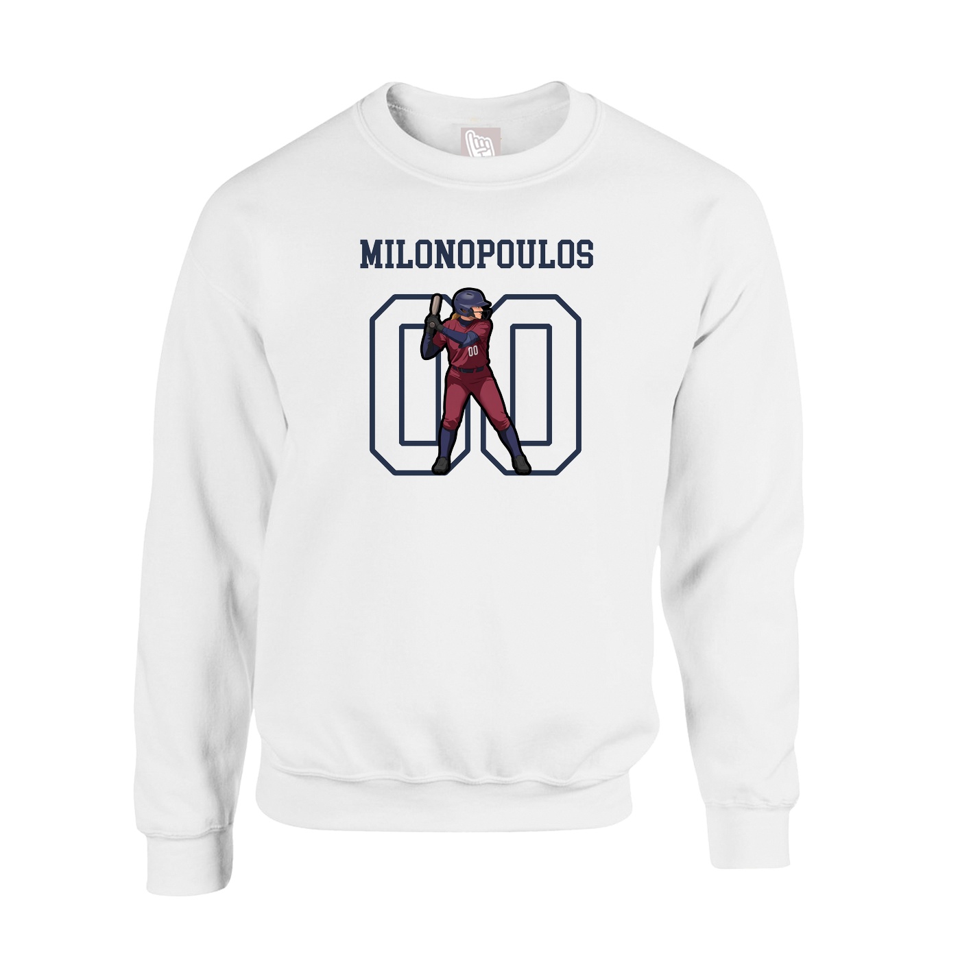 Fleece Crew — Shirsey in White