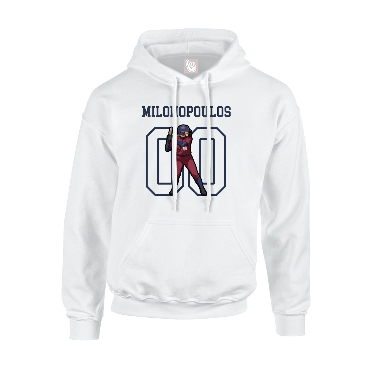 Youth Hoodie — Shirsey in White