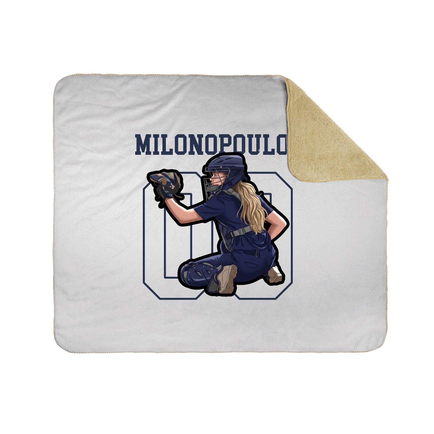 50x60 Sherpa Lined Throw Blanket