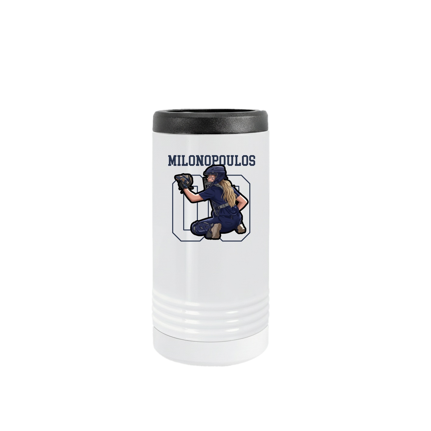 Slim Beverage Holder — Shirsey in White