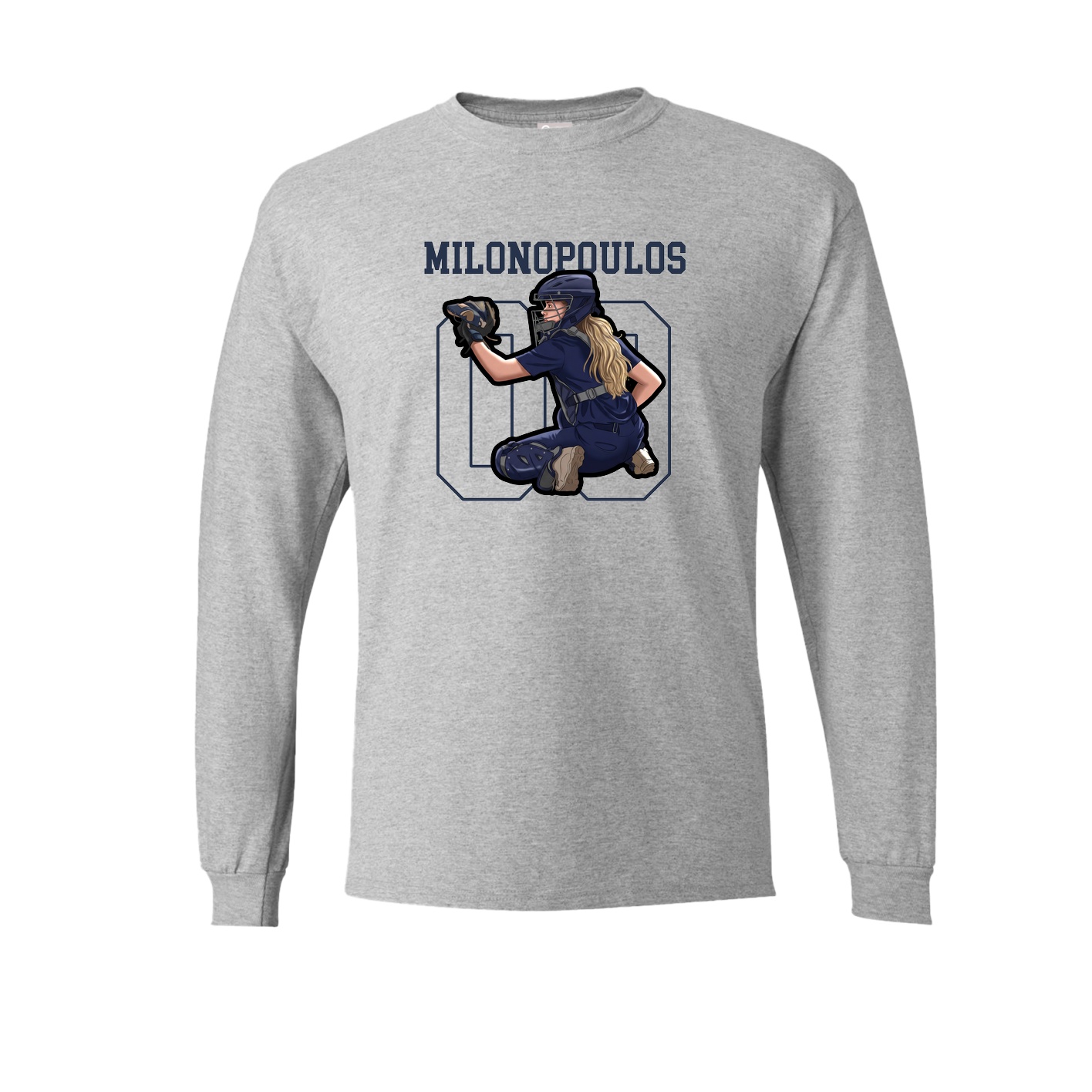 Long Sleeve Tee — Shirsey in Grey