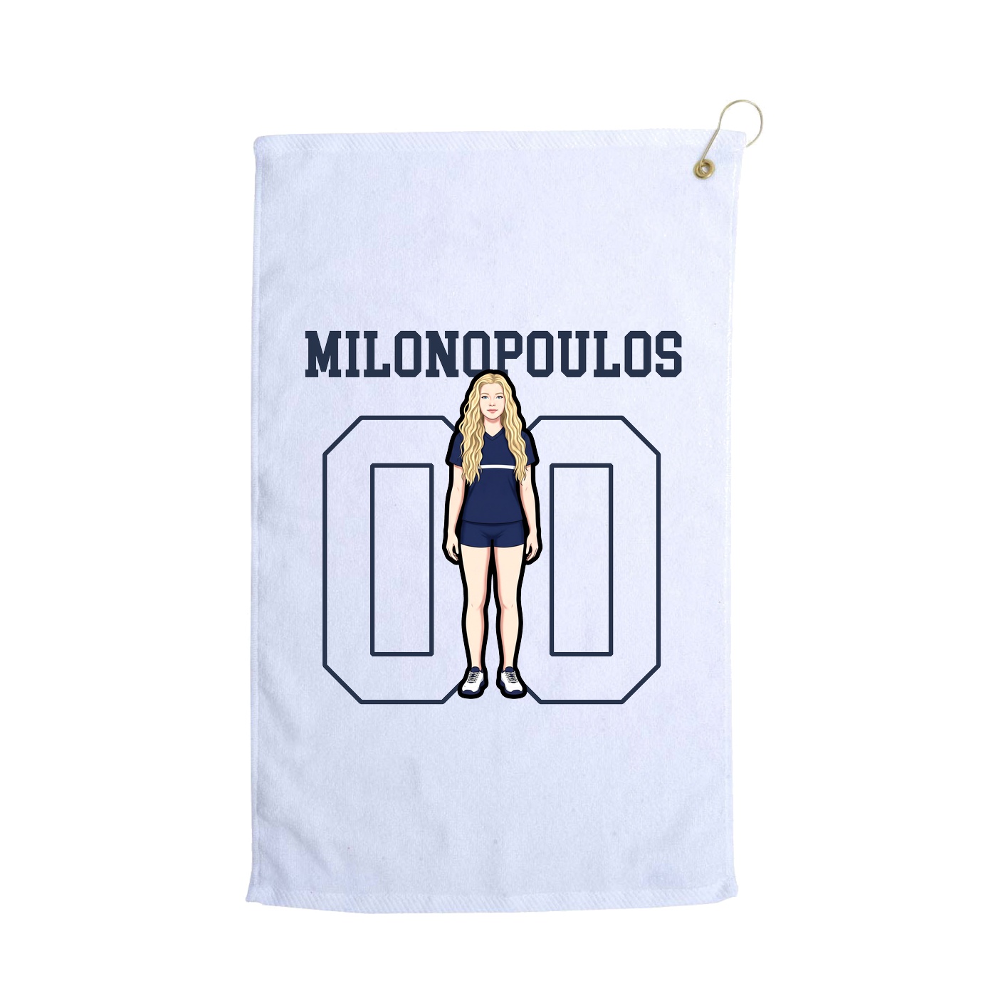Terry Velour Golf Towel