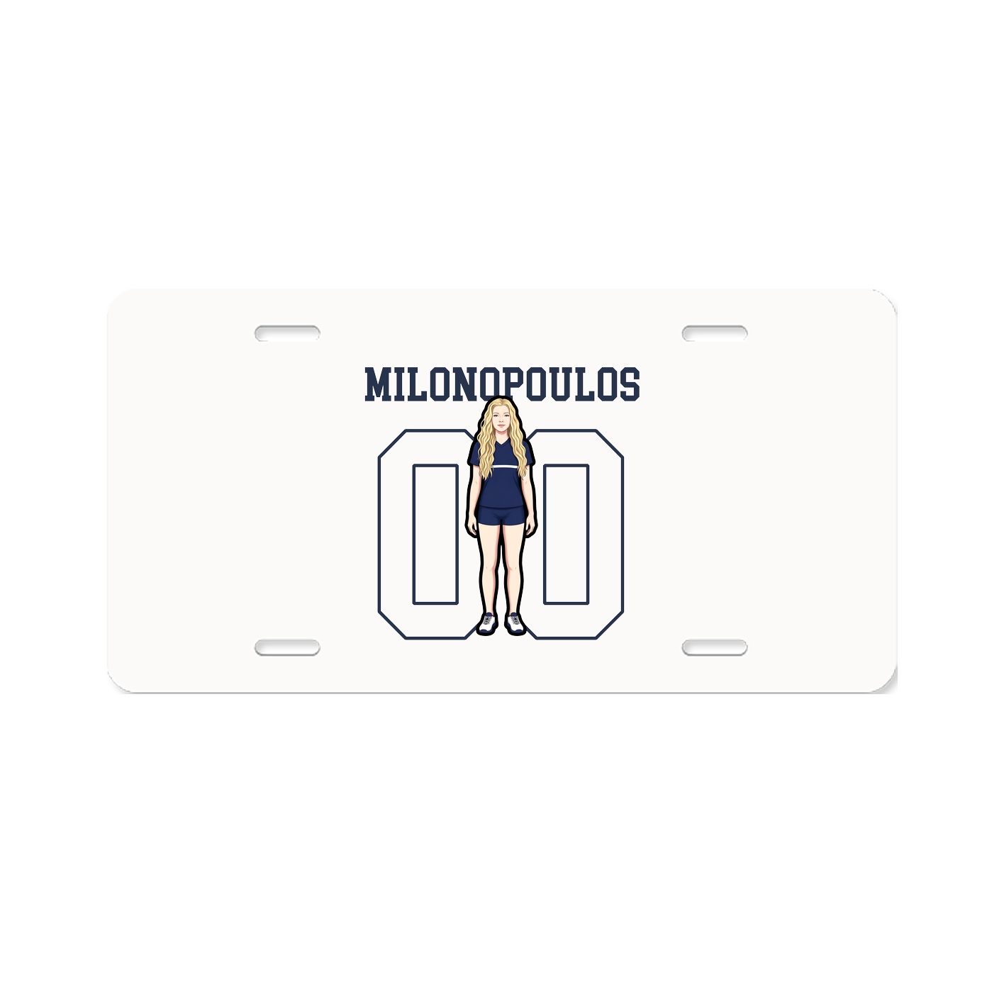 License Plate — Shirsey in Classic