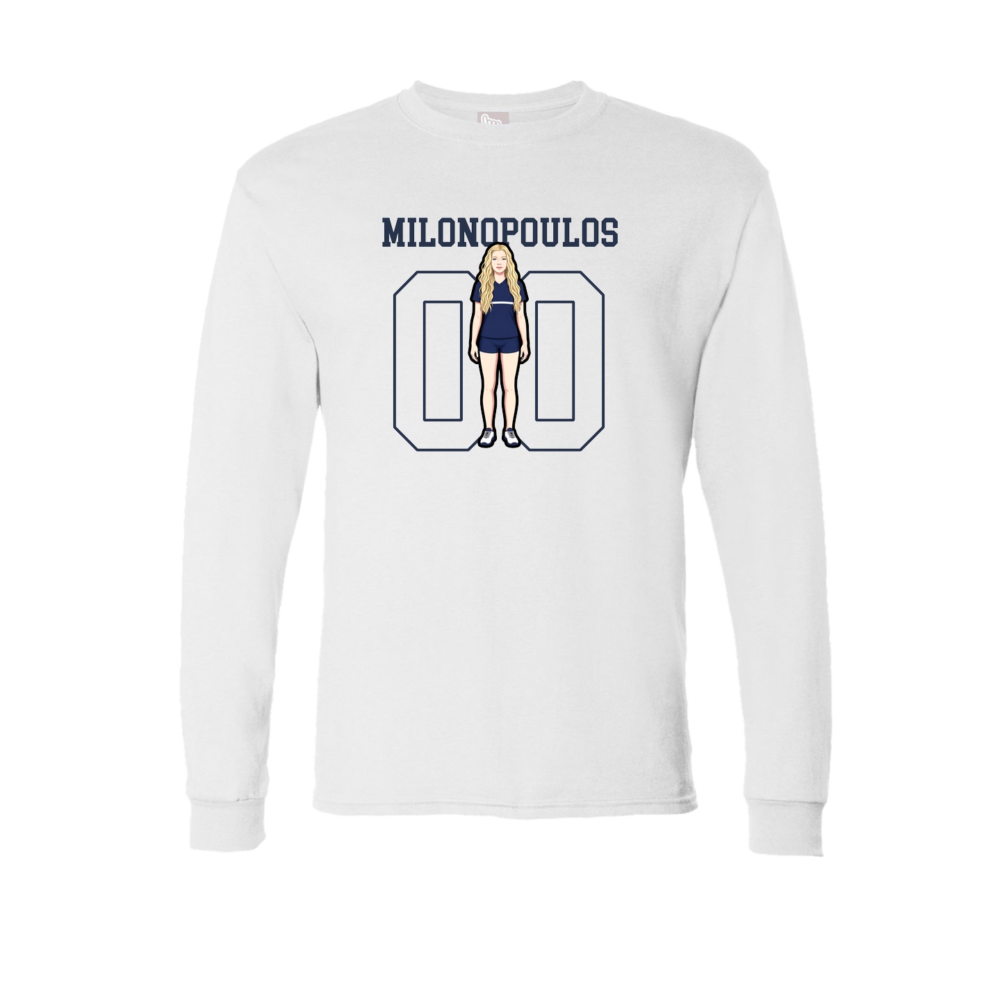 Long Sleeve Tee — Shirsey in White