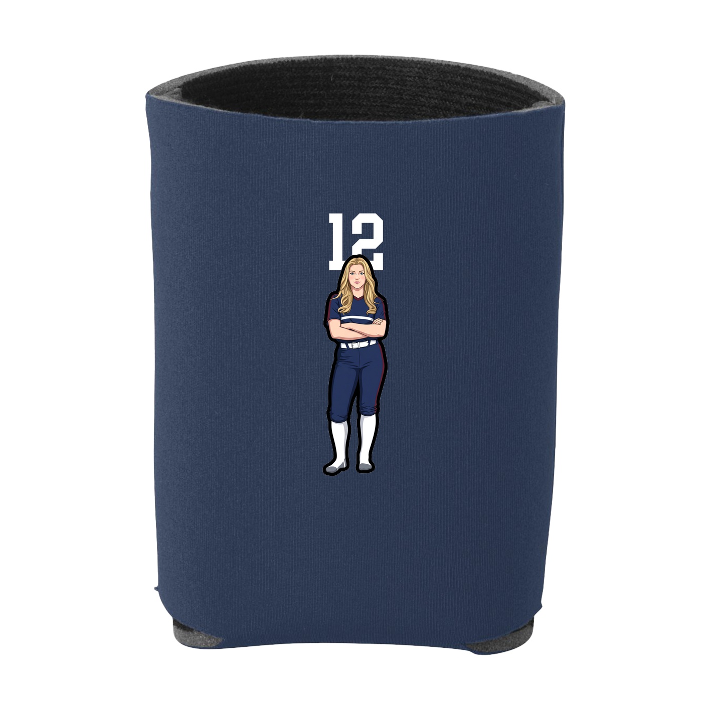 Can Holder — Number Top in Navy