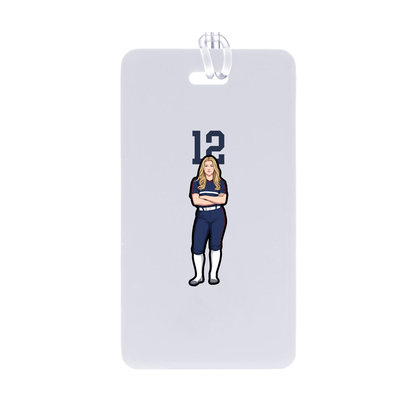 Bag Tag — Number Top in Classic