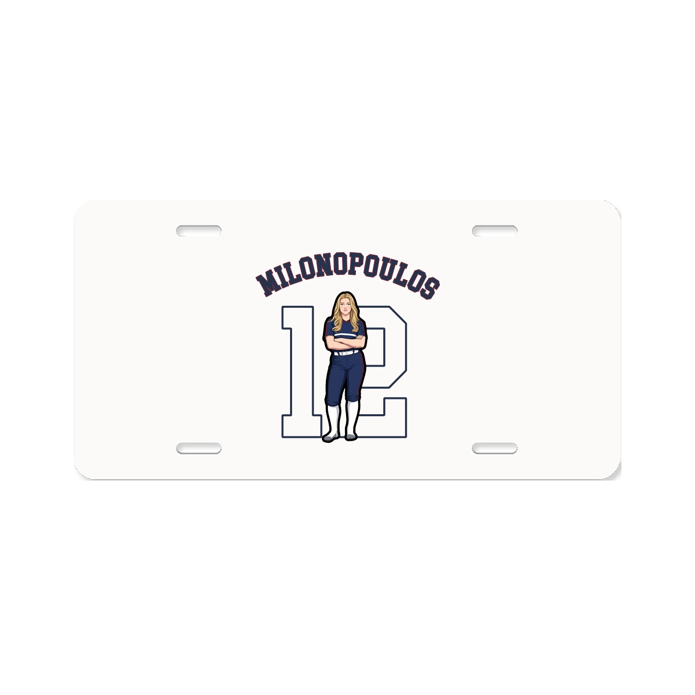 License Plate — Shirsey Arch in Classic