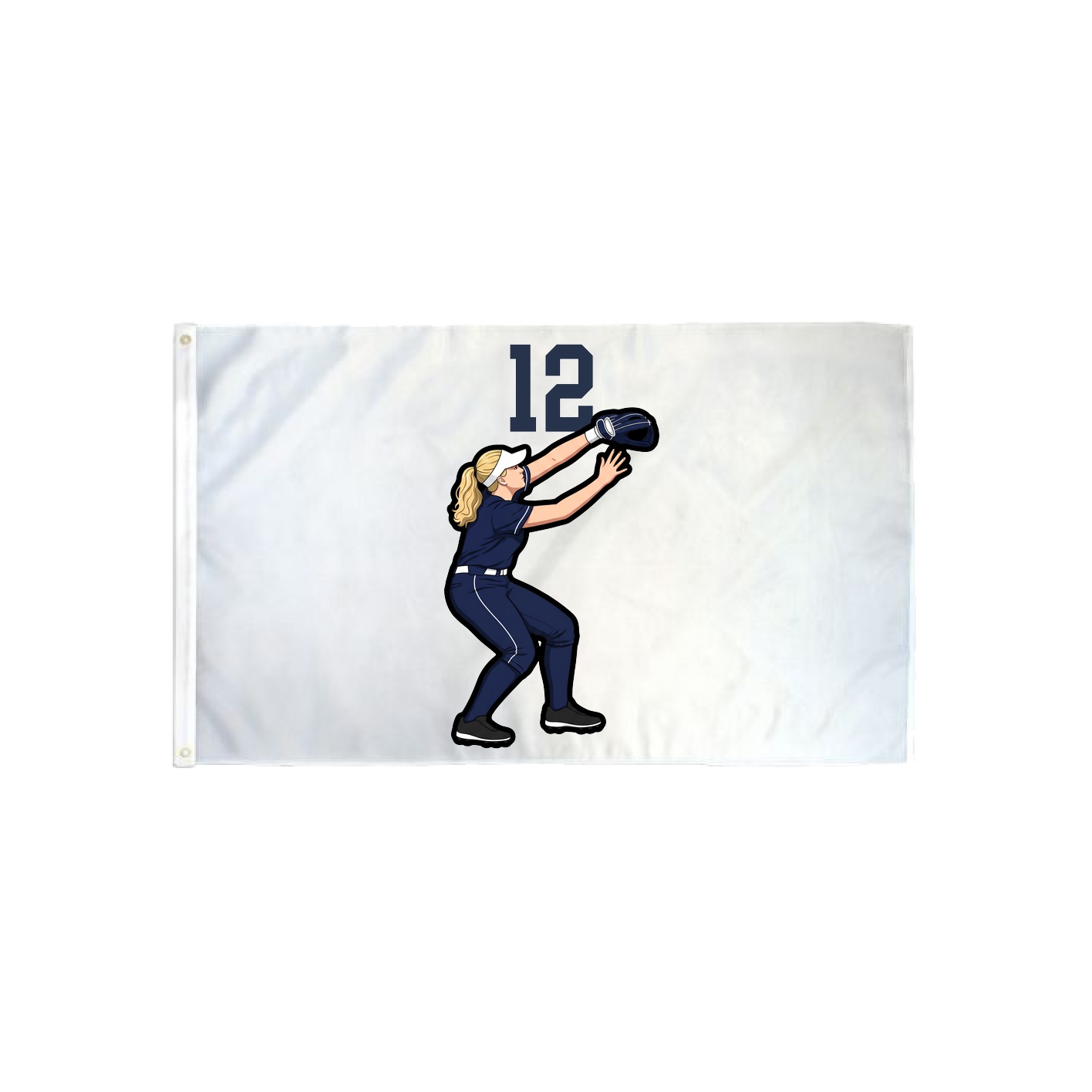 3x5 Flag — Number Top in Classic