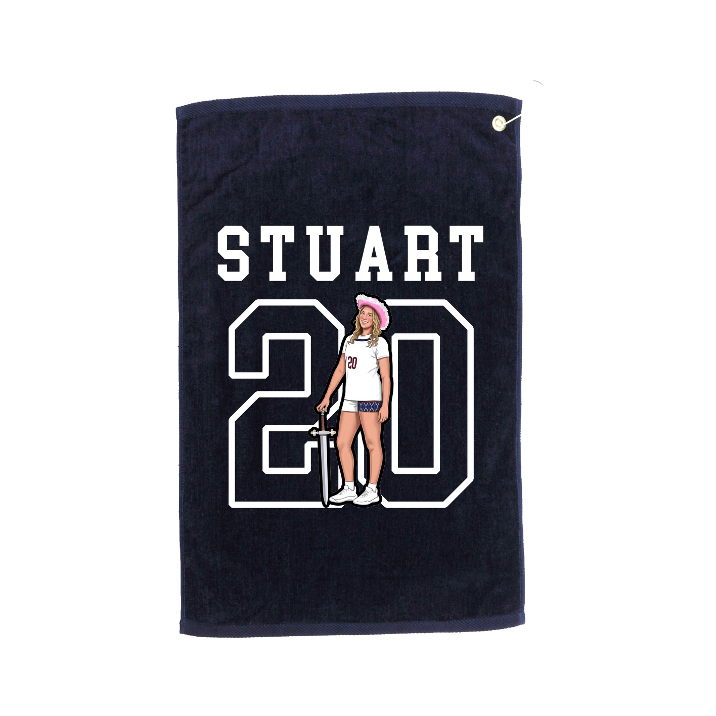 Golf Towel — Shirsey in Navy