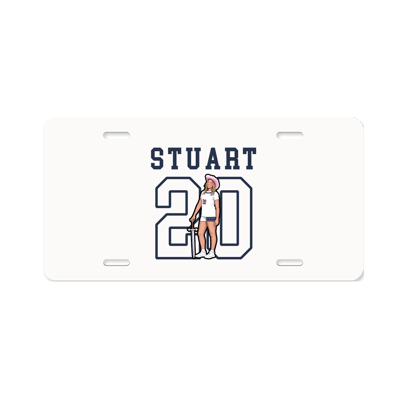 License Plate — Shirsey in Classic