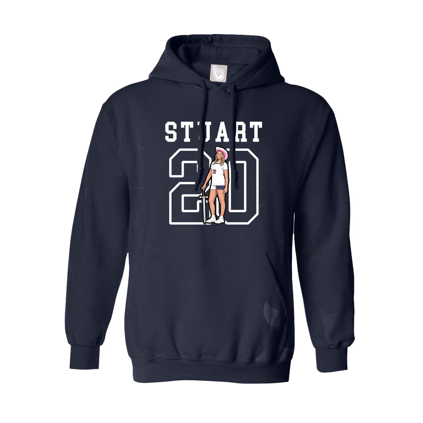 Hoodie — Shirsey in Navy