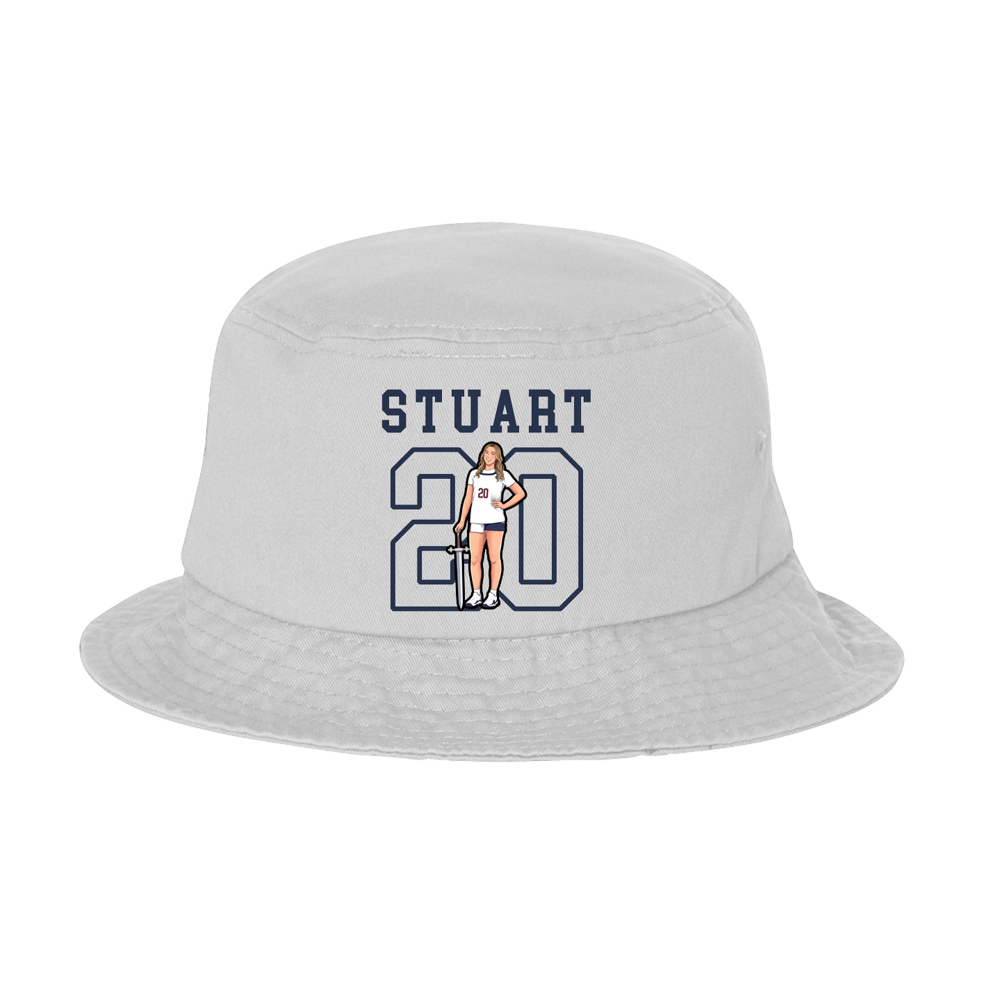 Bucket Cap — Shirsey in White